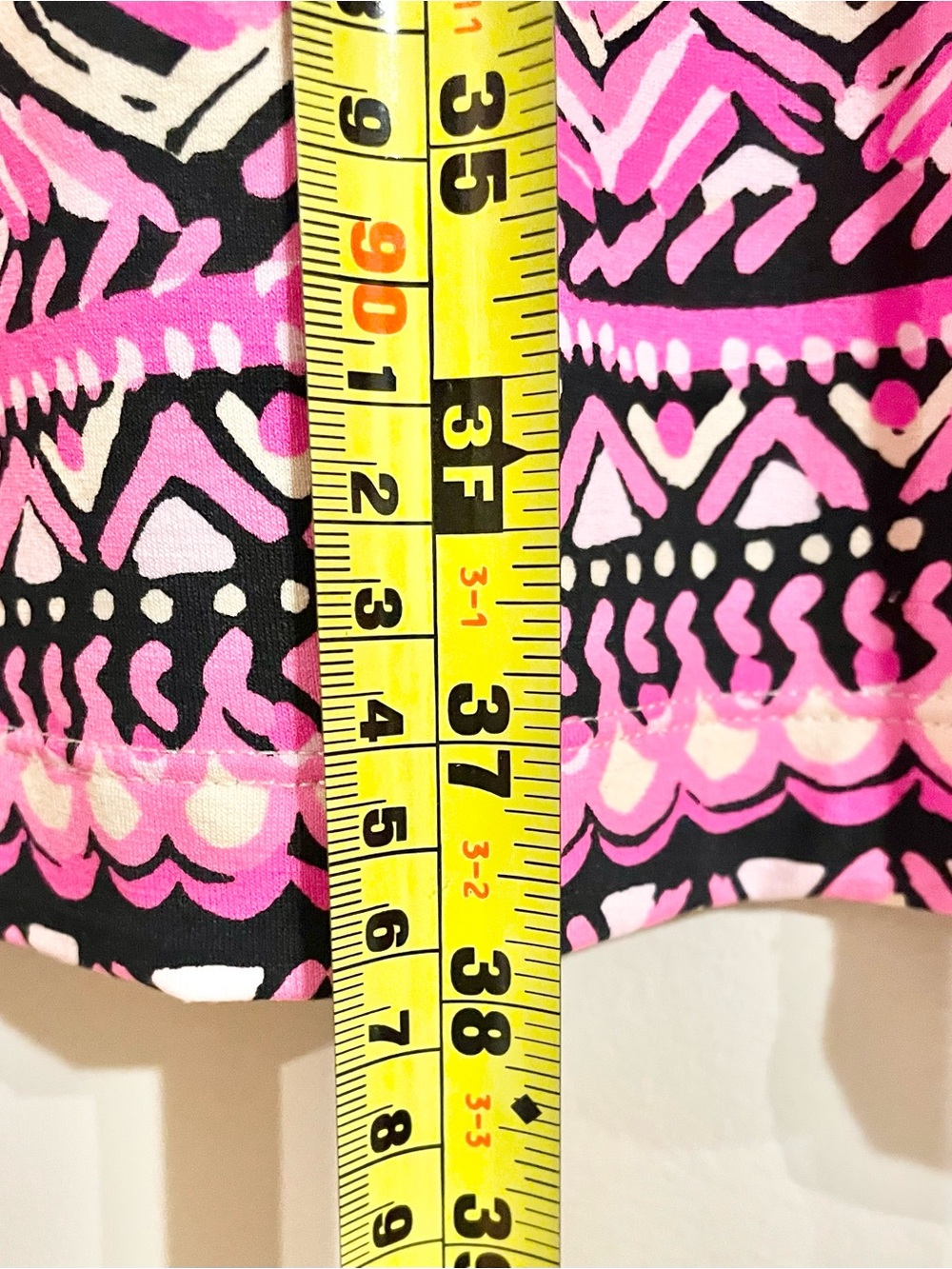NWOTLilly Pulitzer Sophie Women’s Dress Pink Black Leopard Print 3/4 Sleeve Sz L - Picture 10 of 10